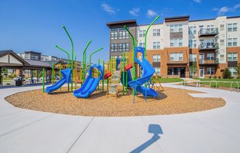 Indoor and outdoor play areas